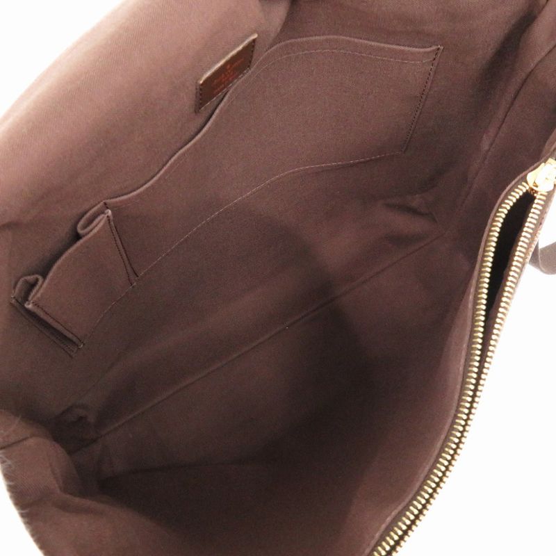 Louis Vuitton Damier Brooklyn MM Messenger Bag N51211 Shoulder Bag LV 1092louis