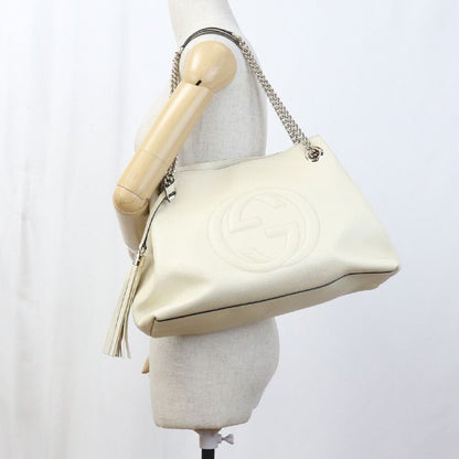 Gucci Chain Shoulder Bag Soho Gu90132 Shoulder Bag Leather Chain Shoulder Bag