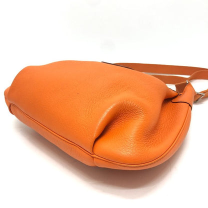 Hermes Shoulder Bag Rodeo De Taurillon Clemence Orange