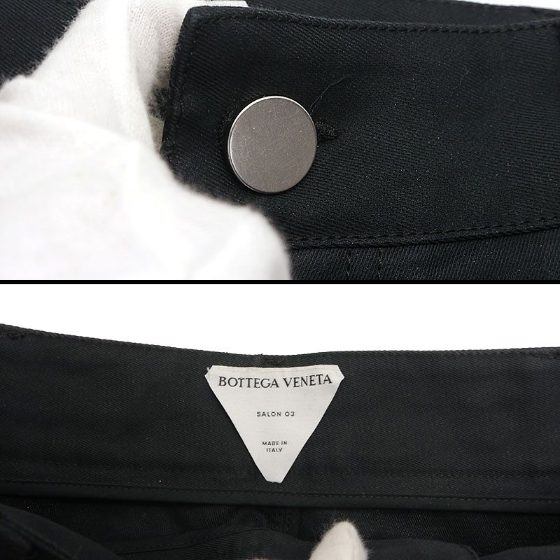 Bottega Veneta Painter Pants Size 44 Wide Pants Black