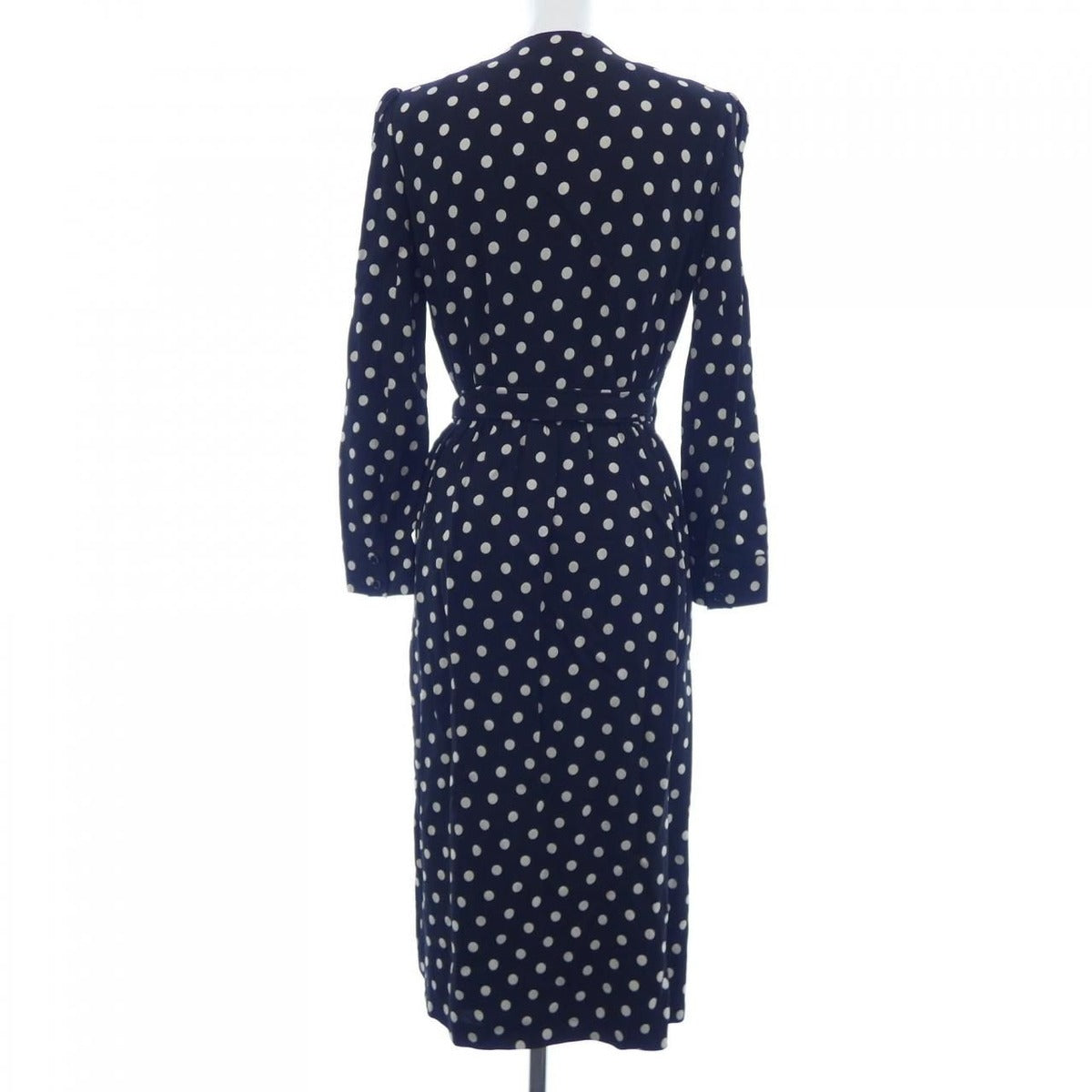 Celine Dress Black 34 White Dot — view 2