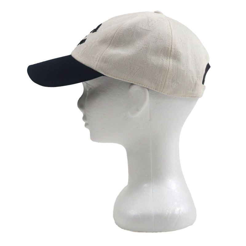  Louis Vuitton 2025 M5147l Cap Bicolor Travel S00 100% Cotton Logo Embroidery