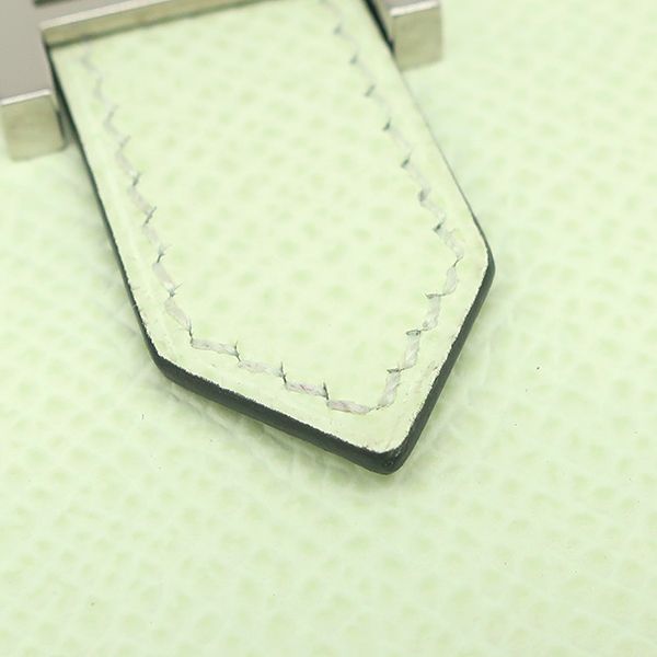 Hermes Bifold Wallet Bearn Compact Vaux Epson Veil Fizz Silver Hardware Light