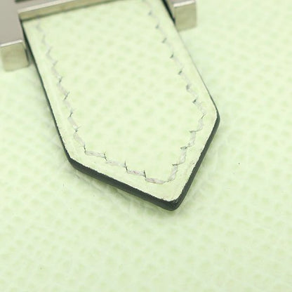 Hermes Bifold Wallet Bearn Compact Vaux Epson Veil Fizz Silver Hardware Light