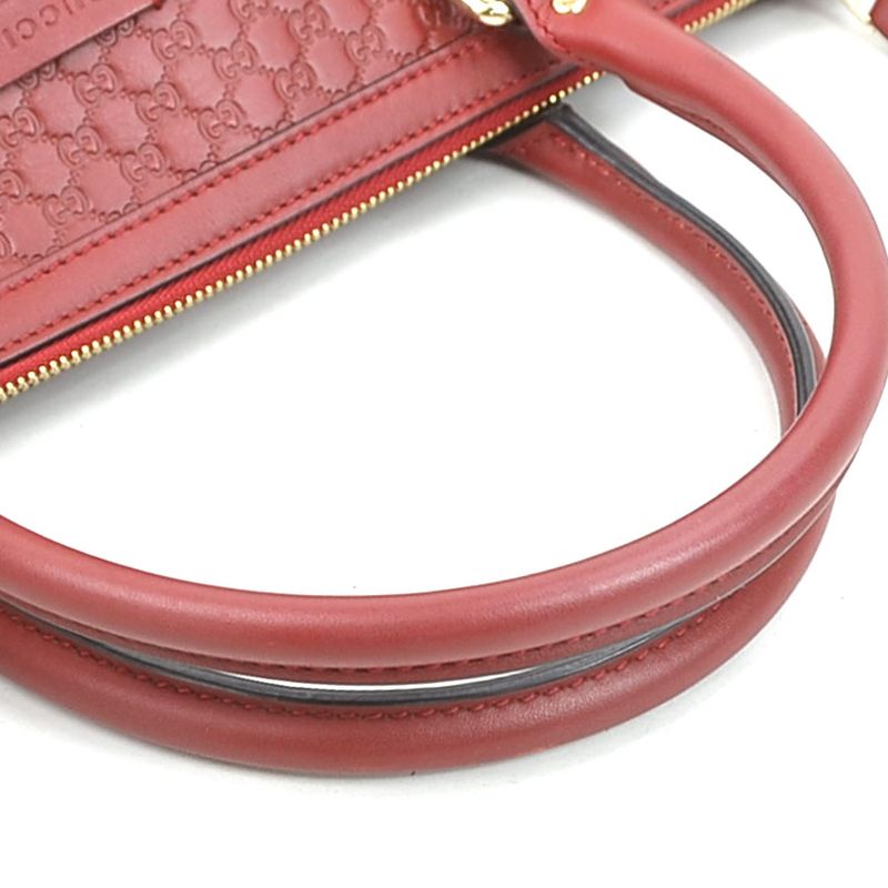 Gucci Shoulder Bag Handbag Micro Guccissima 449656
