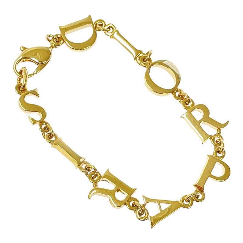 Christian Dior GP Dior Logo Bracelet Gold 318935 Bracelet