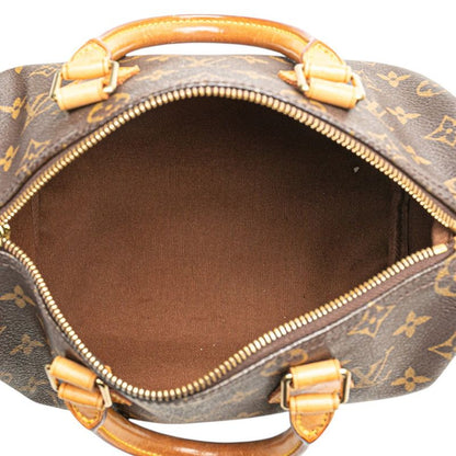 Louis Vuitton Monogram Speedy 25 Mini Boston Bag Handbag M41528 Brown PVC