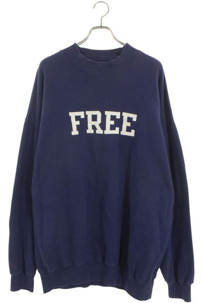 Balenciaga 652981 Tkvd4 FREE Logo Embroidered Sweatshirt Men's M