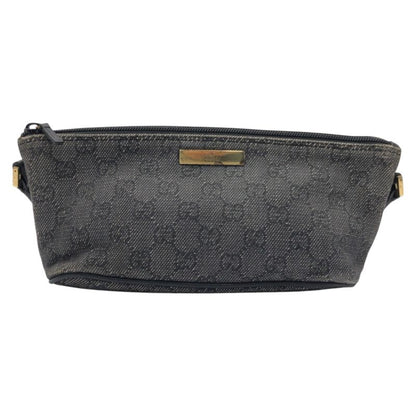 Gucci GG Pattern Gray GG Canvas 07199 2133 Handbag Accessory Pouch Women 504892