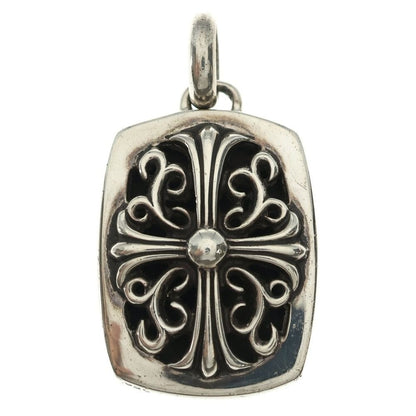 Chrome Hearts Keeper Pendant Top Silver