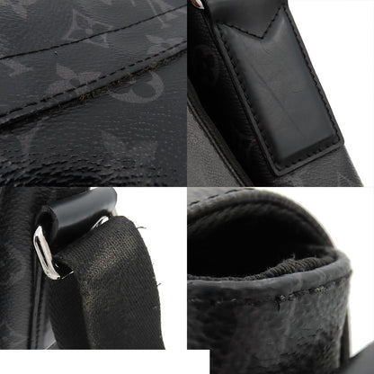 Louis Vuitton District PM NM Black Silver Monogram Eclipse Shoulder Bag — view 7