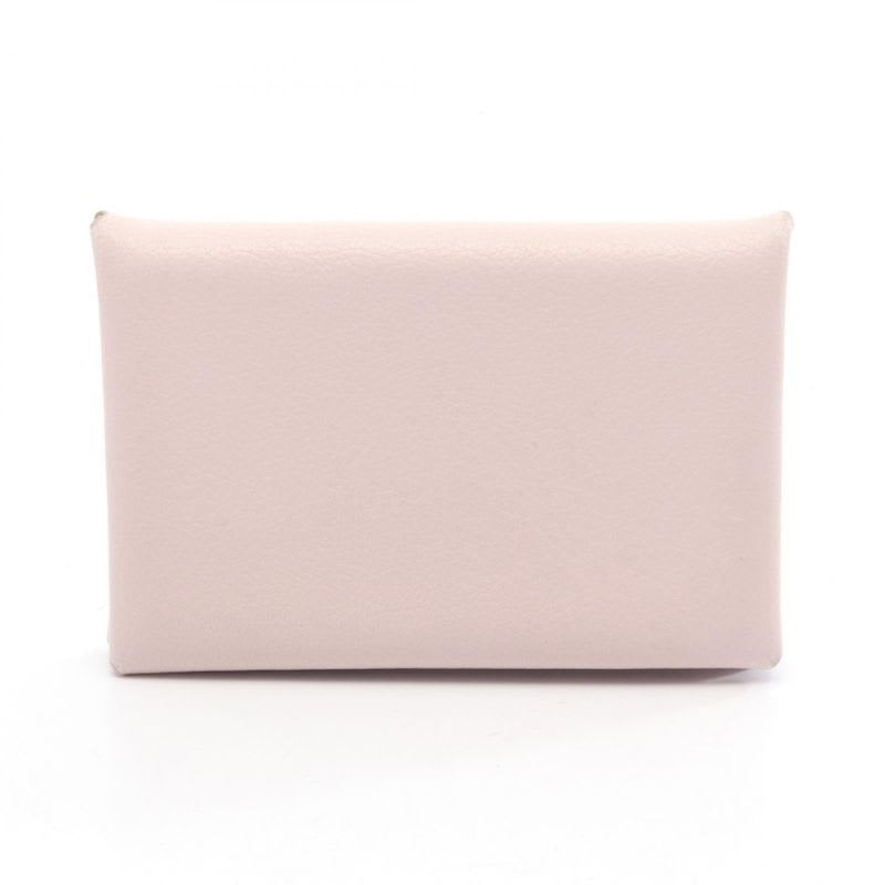 Hermes Coin Case Calvi Rose Dragee Other