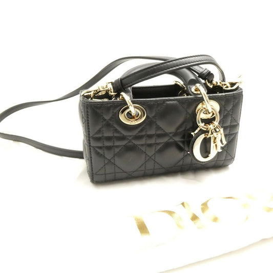 Dior Lady D-joy Micro Mini Shoulder Bag Quilted
