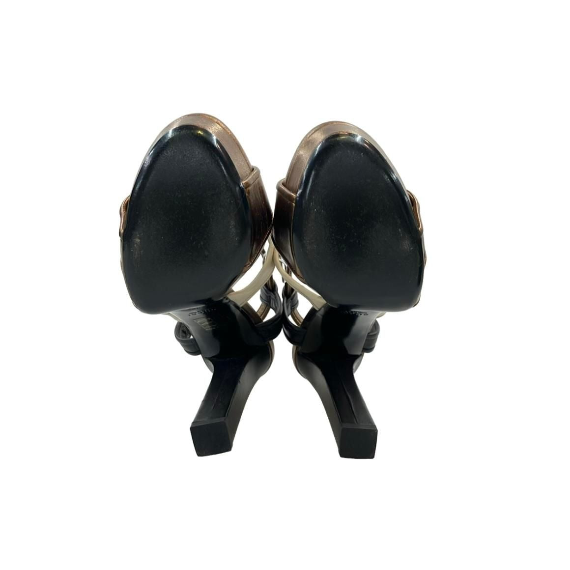 Gucci Leather Strap Sandals 36 — view 5