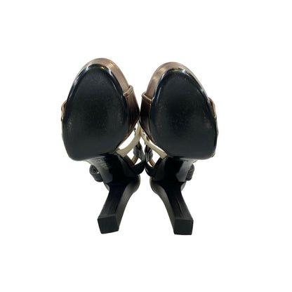 Gucci Leather Strap Sandals 36 — view 5