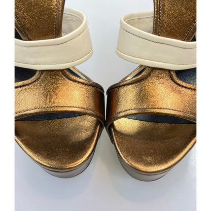 Gucci Leather Strap Sandals 36 — view 7