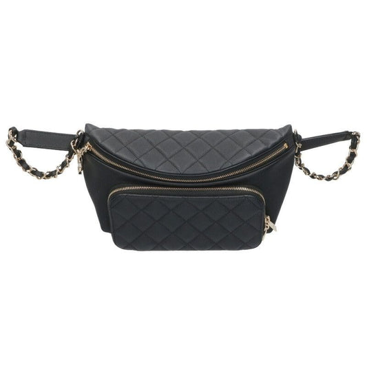 Chanel Quilted Caviar Leather Waist Bag