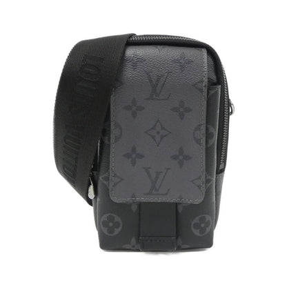 Louis Vuitton Monogram Eclipse Reverse Double Phone Pouch Shoulder Bag