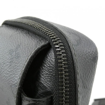 Louis Vuitton Monogram Eclipse Reverse Double Phone Pouch Shoulder Bag — view 6