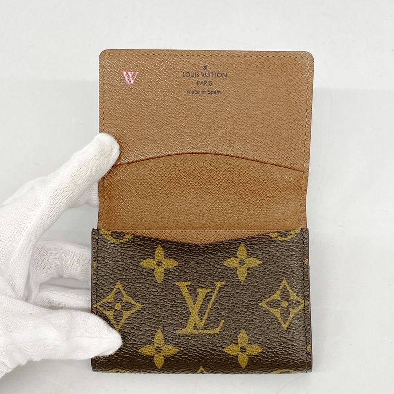 Louis Vuitton Business Card Holder Monogram Enveloppe Carte De Visite M62920