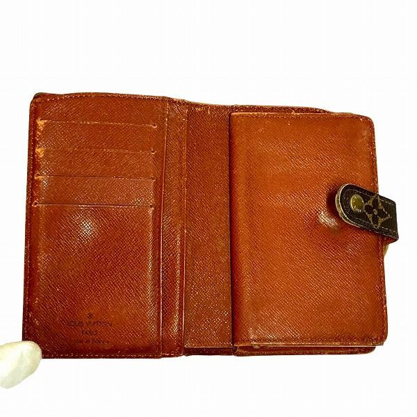 Louis Vuitton Monogram Porte Monevier Viennois M61663 Clasping Bifold Wallet