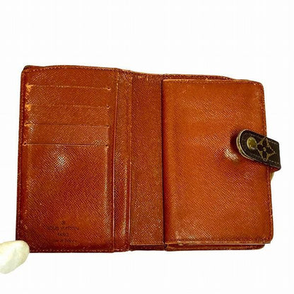 Louis Vuitton Monogram Porte Monevier Viennois M61663 Clasping Bifold Wallet