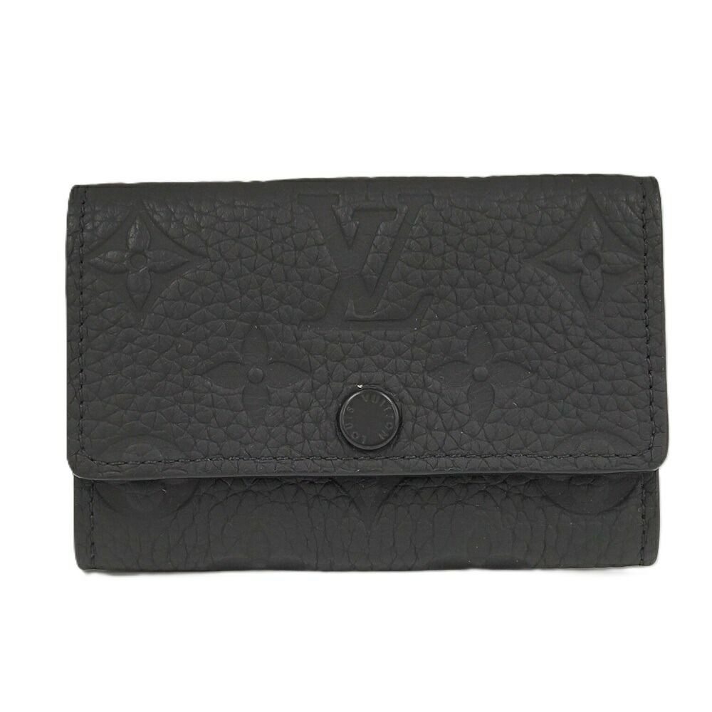 Louis Vuitton Multicles 6 Key Case Taurillon Noir Black Key Holder