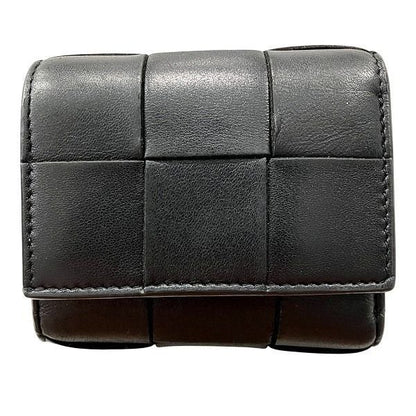 Bottega Veneta Maxi Intrecciato Cassette Trifold Wallet