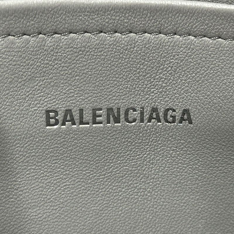 Balenciaga Bag Ladies Brand Handbag Shoulder Bag 2way Nylon Ibiza Small Gray
