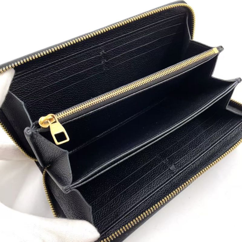 Louis Vuitton Zippy Wallet Monogram Empreinte Monogram Empreinte Noir Black