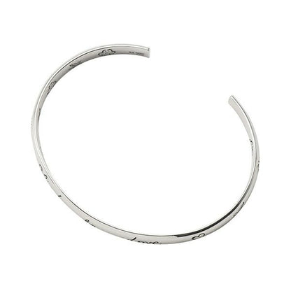 Gucci Bracelet Blinds For Love Silver