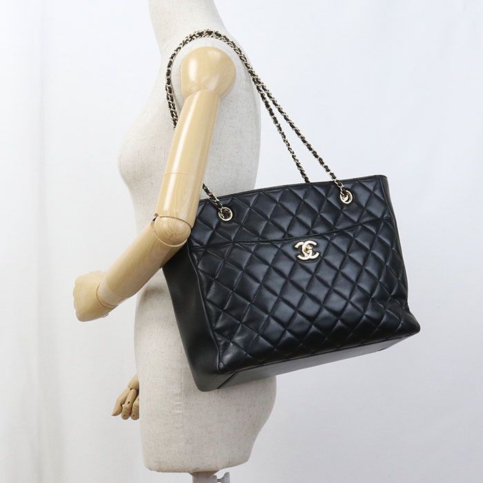 Chanel Chain Matelasse Shoulder Bag Lambskin Aeh0n1k8 Ladies