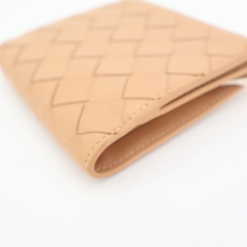 Bottega Veneta Small Fold Zipper Wallet