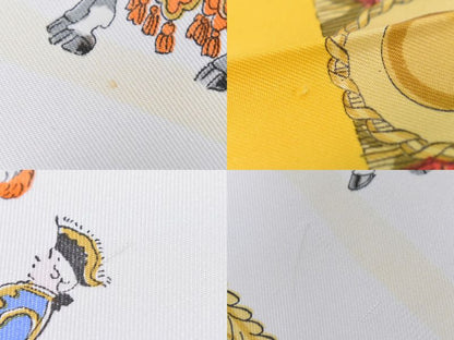 Authentic Hermes Scarf Carré 90 Caparacons DE LA France ET DE L'inde Horse