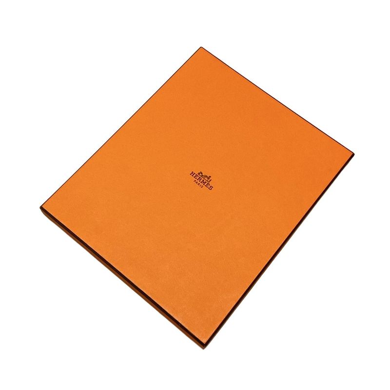 Hermes Notebook Agenda Zip Silk Inn Blue Round Zipper