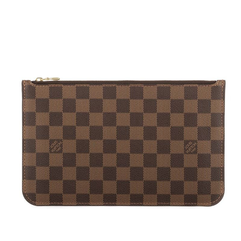Louis Vuitton Neverfull Pouch Brown Damier Ebene