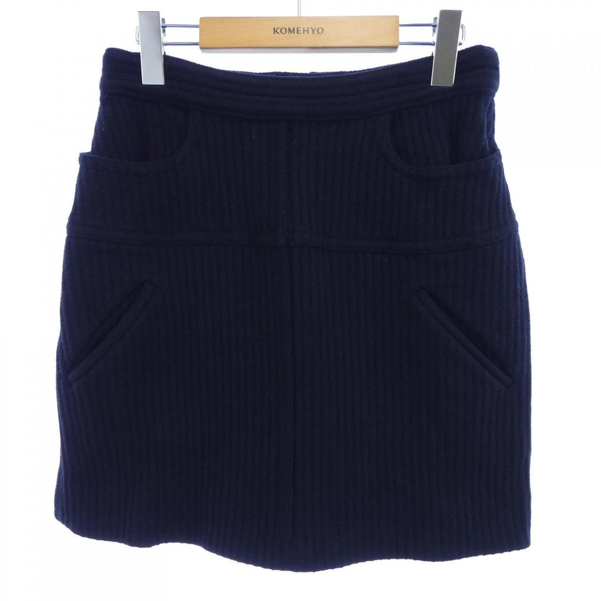 Chanel Size 40 Navy Skirt