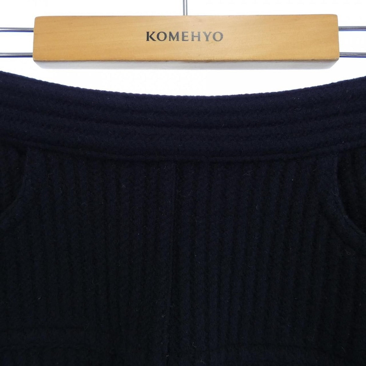 Chanel Size 40 Navy Skirt — view 5