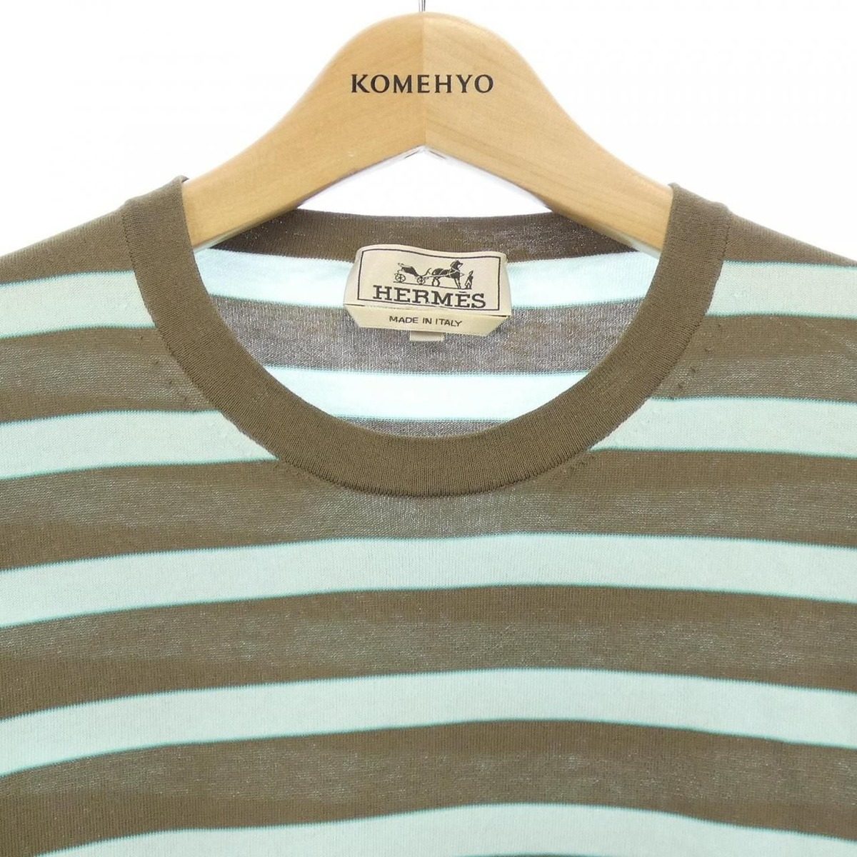 Hermes T-Shirt Green — view 5