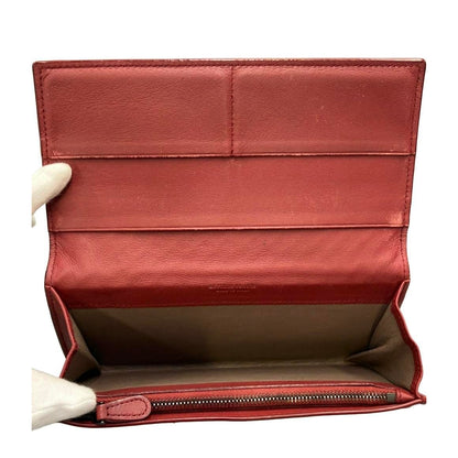 Bottega Veneta Wallet Intrecciato Continental Green — view 3