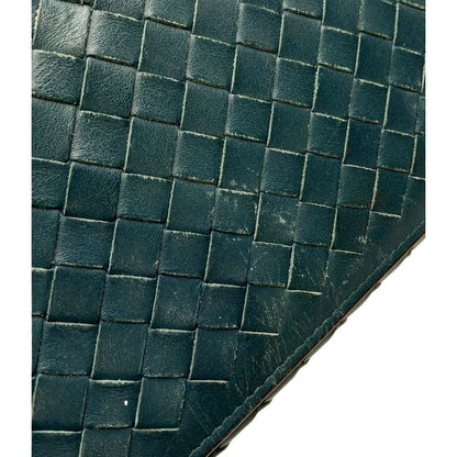Bottega Veneta Wallet Intrecciato Continental Green — view 5