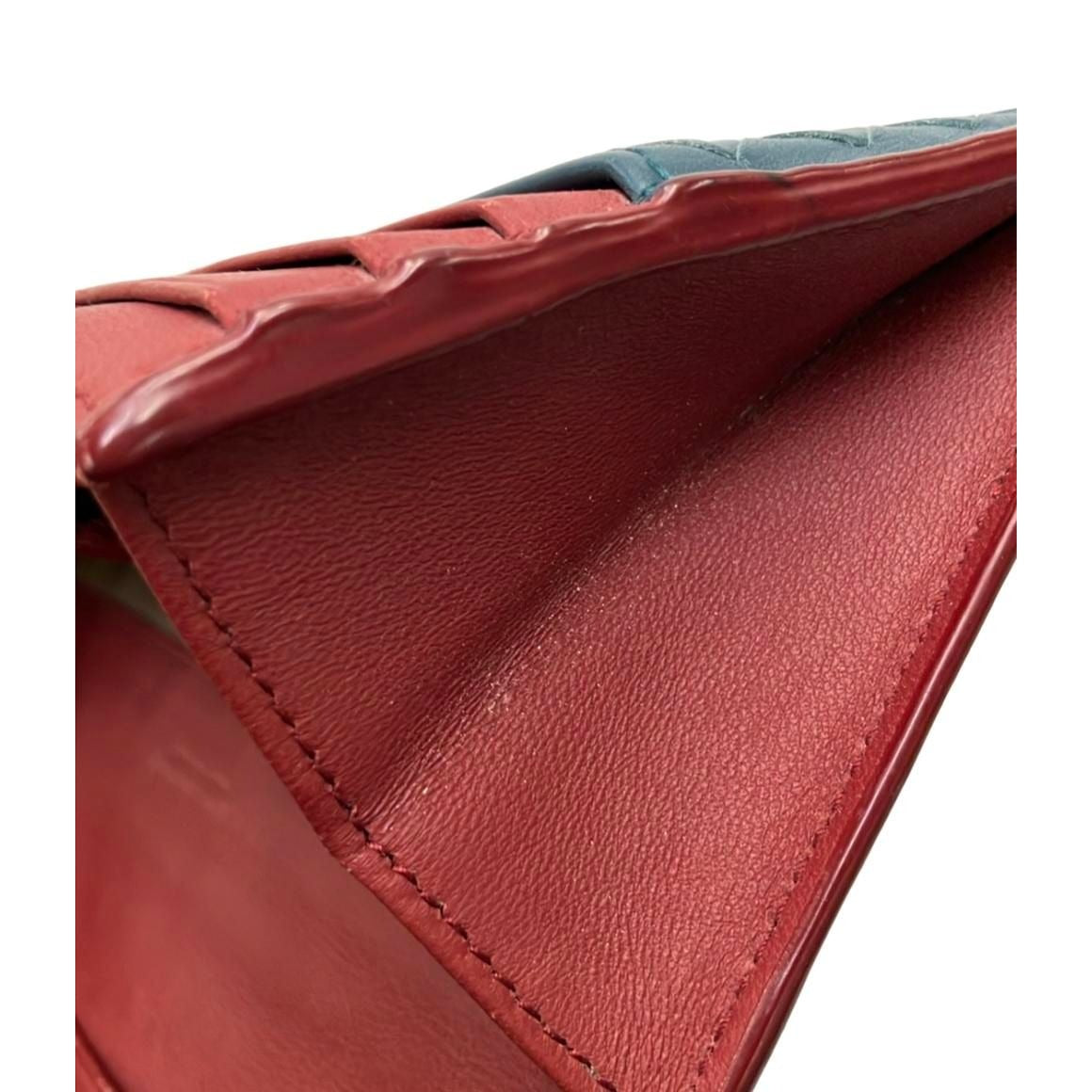 Bottega Veneta Wallet Intrecciato Continental Green — view 9