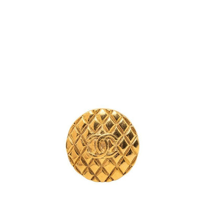 Chanel Quilted Gold Plated