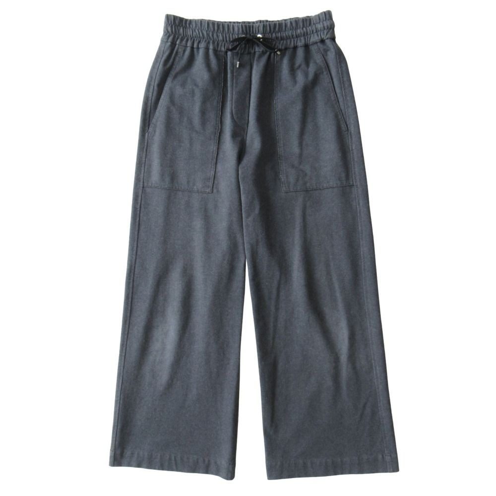 Brunello Cucinelli Sweatshirt Wide Baker Pants Bijoux 40 Charcoal Gray