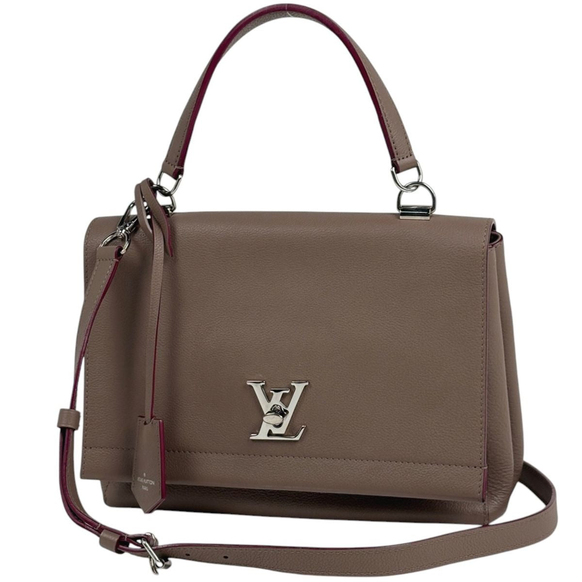 Louis Vuitton 2-Way Shoulder Bag Leather Brown