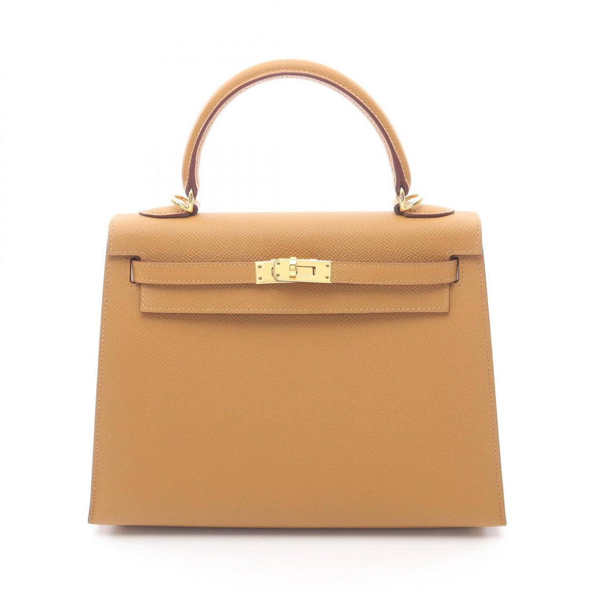 Hermes Handbag Kelly 25 Sesame Leather