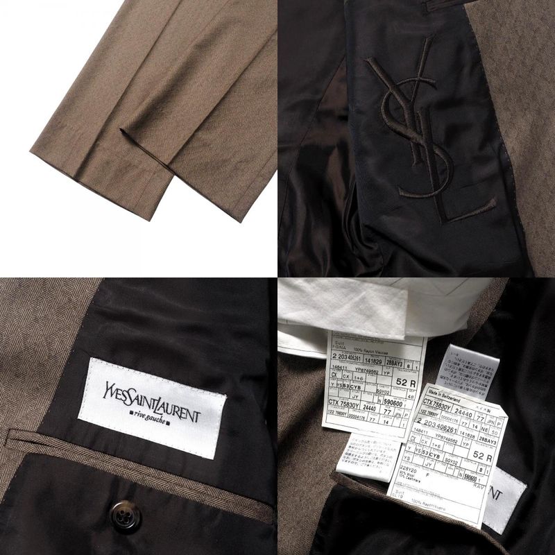 Yves Saint Laurent Rive Gauche Yves Saint Laurent Rive Gauche Setup Size 52R