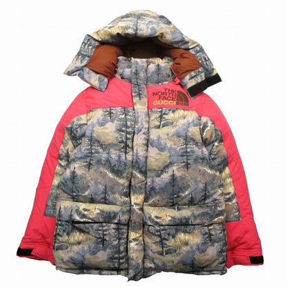 Gucci the North Face Forest Print Down Jacket