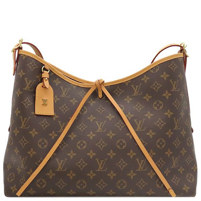 Louis Vuitton Shoulder Bag Carryall Nm MM Monogram Canvas Monogram Gold