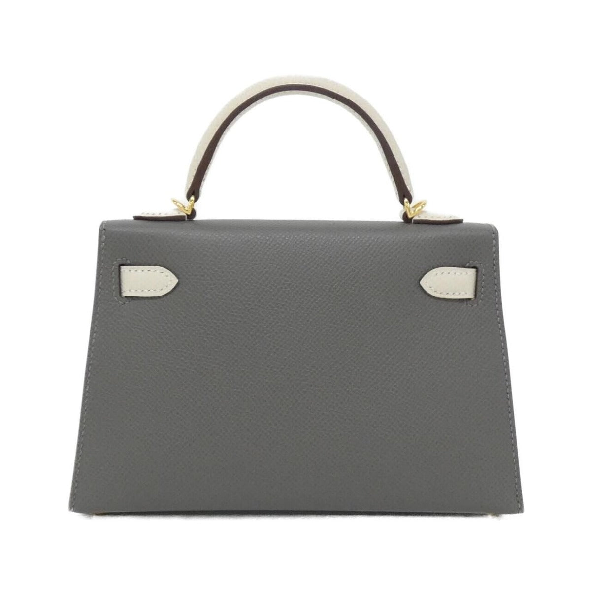 Hermes Mini Kelly 2 Bag Gris Meyer — view 2